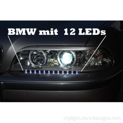 DC12V/24V Car Illumine Lighting 30CM PVC LED White Strip Light